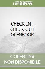 CHECK IN - CHECK OUT OPENBOOK libro