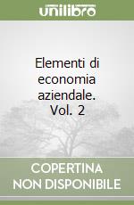 Elementi di economia aziendale. Vol. 2 libro