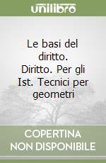 Le basi del diritto. Diritto. Per gli Ist. Tecnici per geometri libro