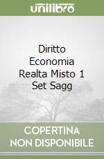 Diritto Economia Realta Misto 1 Set Sagg