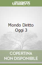 Mondo Diritto Oggi 3 libro