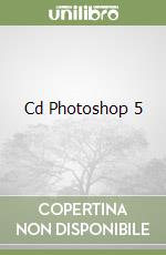 Cd Photoshop 5 libro