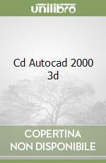 Cd Autocad 2000 3d libro