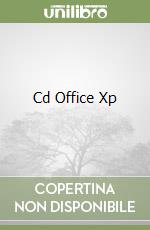 Cd Office Xp libro