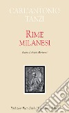 Rime milanesi libro