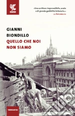 Quello che noi non siamo libro