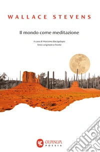 Il mondo come meditazione. Testo inglese a fronte libro