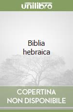 Biblia hebraica libro