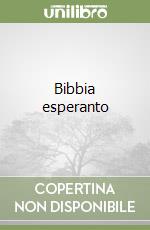 Bibbia esperanto libro