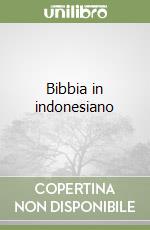 Bibbia in indonesiano libro