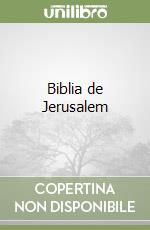 Biblia de Jerusalem libro