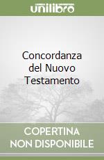 Concordanza del Nuovo Testamento libro