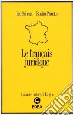 Le français juridique libro