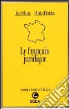 Le français juridique libro