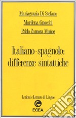 Italiano-spagnolo: differenze sintattiche