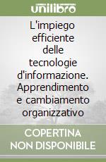 L'impiego efficiente delle tecnologie d'informazione. Apprendimento e cambiamento organizzativo