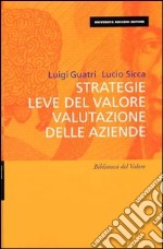 Strategie, leve del valore, valutazione delle aziende libro