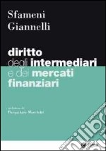 Diritto degli intermediari e dei mercati finanziari libro