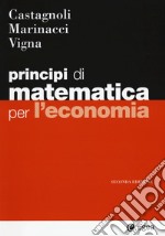 Principi di matematica per economia libro