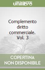Complemento di diritto commerciale. Con Contenuto digitale per download e  accesso on line vol.1 di Giovanni Meruzzi - 9788823822849 in Diritto  commerciale