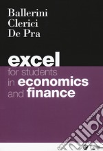 Excel for students in economics and finance