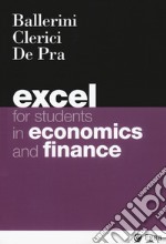 Excel for students in economics and finance libro