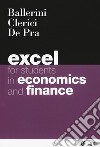 Excel for students in economics and finance libro