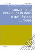 Licenziamenti individuali in Italia e nell'Unione Europea libro