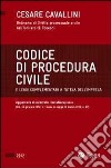 Codice di procedura civile 2012 libro
