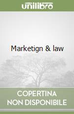 Marketign & law libro