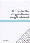 Il controllo di gestione negli atenei libro