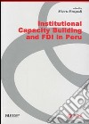 Institutional capacity building and FDI in Perù libro