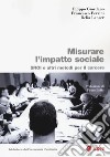 Misurare l'impatto sociale. SROI e altri metodi per il carcere libro di Giordano Filippo Perrini Francesco Langer Delia