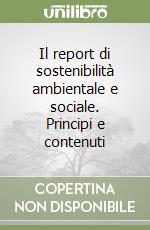 Il report di sostenibilità ambientale e sociale. Principi e contenuti