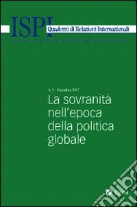 Sovranità nell'epoca della politica globale libro