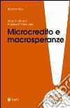 Microcredito e macrosperanze libro
