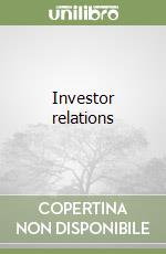 Investor relations libro