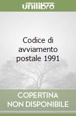 Codice di avviamento postale 1991 libro