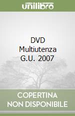 DVD Multiutenza G.U. 2007