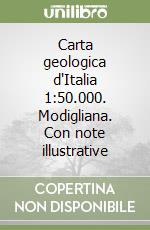 Carta geologica d'Italia 1:50.000. Modigliana. Con note illustrative libro