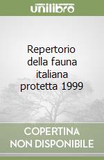 Repertorio della fauna italiana protetta 1999 libro