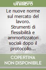 Le nuove norme sul mercato del lavoro. Strumenti di flessibilità e ammortizzatori sociali dopo il protocollo d'intesa di luglio '93