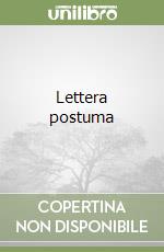 Lettera postuma