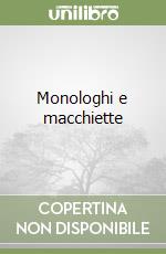 Monologhi e macchiette libro