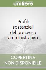 Profili sostanziali del processo amministrativo