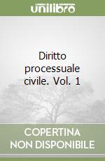 Diritto processuale civile. Vol. 1