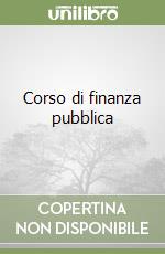 Corso di finanza pubblica