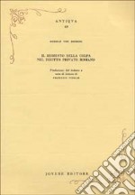 Il momento della colpa nel diritto privato romano