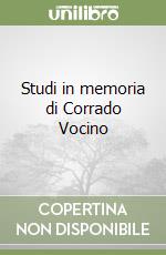 Studi in memoria di Corrado Vocino