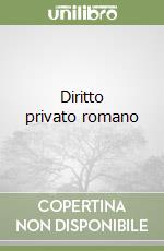 Diritto privato romano libro